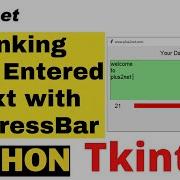 Integrating Progress Bar To Display Number Of Chars Entered Inside A Tkinter Text Widget With Colour