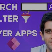 Функции поиска и фильтрации Power Apps в больших списках SharePoint