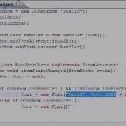 Java Video Tutorial Part 65 The Final Check Box Program