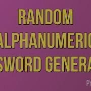 Create Random Alphanumeric Password Generator Using Python Python Projects Python Beginners