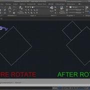 AutoCAD Rotate Object To Match Line AutoCAD Rotate Object To Align