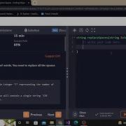 Replace Spaces Coding Ninjas Remove All Occurrences Of A Substring LeetCode