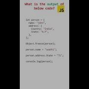 Objects In Javascript Nested Objects In Javascript Javascript Objects