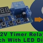 Home Automation 12V Relay With LED Display Delay 0 1 Seconds To 999 Seconds Timer Module P1 To P4