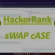 HackerRank Python SWAP CASE