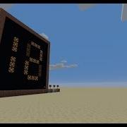 Minecraft 4 Bit Calculator With Decimal Output
