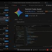 Расширение Gemini Code Assist AI для VSCode это нечто невероятное Оно позволяет создавать полн