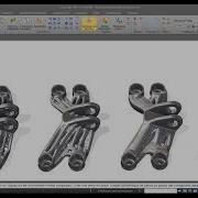 Solid Edge Generative Design Topology Optimization GE Bracket
