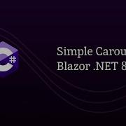 Simple Carousel In Blazor NET 8
