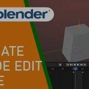 Blender How To Animate Inside Edit Mode