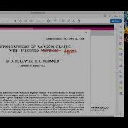 20May29 Tutte Symmetry Of Random Graphs Jane Gao