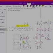 1 6 Absolute Value Functions