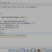 FIND THE LEAST COMMON MULTIPLE LCM OF TWO NUMBERS Lcm Of Two Numbers Lcm Of Two Numbers