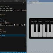 Build A Playable PIANO In HTML CSS JavaScript Virtual Piano In JavaScript