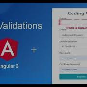 Angular Form Validation Template Driven Forms With Error Message