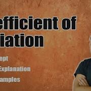 Coefficient Of Variation Statistics CBSE Class 11 Maths IITJEE Boards