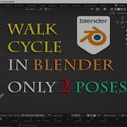 How To Create Walk Cycles In Blender Using Only 2 Poses I Rigify Fill Poses
