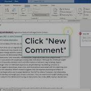 Annotate In Microsoft Word
