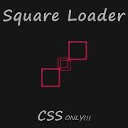 Amazing Square Loader HTML CSS Loader CSS Animation