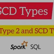 Spark SQL For Data Engineering 16 What Is Slowly Changing Dimension Type 2 And Type 3 Sparksql