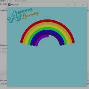 Somewhere Over The Rainbow Animation Built With Java