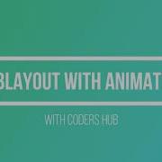 Design A TabLayout With Animation And Fragments Android Studio Tutorial