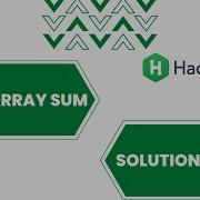 Simple Array Sum In Hackerrank Java Simple Array Sum Hackerrank In Tamil