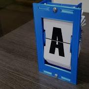 Split Flap Display