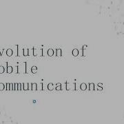 Wireless Communication Unit1 Evolution Of MobileCommunication