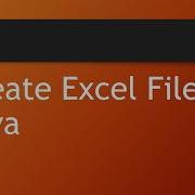 Apache POI Tutorials Tutorial 1 How To Create Excel Files In Java