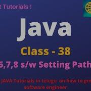 Java Class 38 JAVA Path Setting Java Tutorial For Beginners In Telugu And English