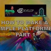 Make A Simple Platformer In GDevelop Part 1