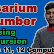 Disarium Number In Java Using Recursion ISC Computer Science Class 11 12