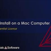 Быстрая установка на Mac с лицензией по учетным данным пользователя