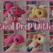 FUZZY APPA миниатюры и новые узоры Подготовка к фестивалю часть 7