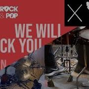 We Will Rock You Trinity Rock Pop Initial Drums