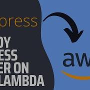 How To Deploy Express Server On AWS Lambda