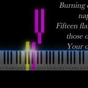 Billie Eilish Ocean Eyes Easy Piano Tutorial Accompaniment Only With Lyrics Karaoke