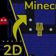 I Coded Pacman In Minecraft 3D Pacman