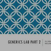OOP Java Generics Programming Generics In Java Lab Part 2