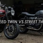 Triumph Speed Twin Vs Street Twin Side By Side Comparison