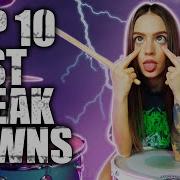 TOP 10 BEST METAL BREAKDOWNS On DRUMS By Kristina Rybalchenko