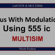 PWM Generator Using 555 Timer Multisim