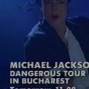 Michael Jackson Dangerous Tour Bucharest Romania October 1 1992 BBC TV Spot