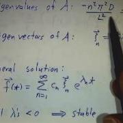 Solving The Heat Equation With Fourier Series
