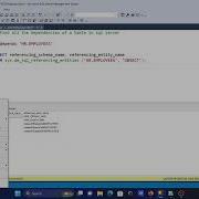 How To Find Table Dependencies SQL Server