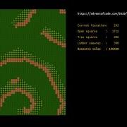 Advent Of Code 2018 Day 18 Visualisation