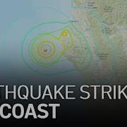 6 2 Magnitude Quake Strikes Off Northern California Coast