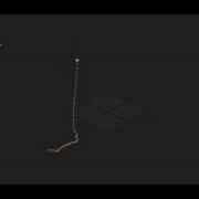 Rope Wire Simulation 3ds MAX