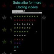 Printing Reverse Triangle Star Pattern With HTML CSS And JavaScript Code Shorts